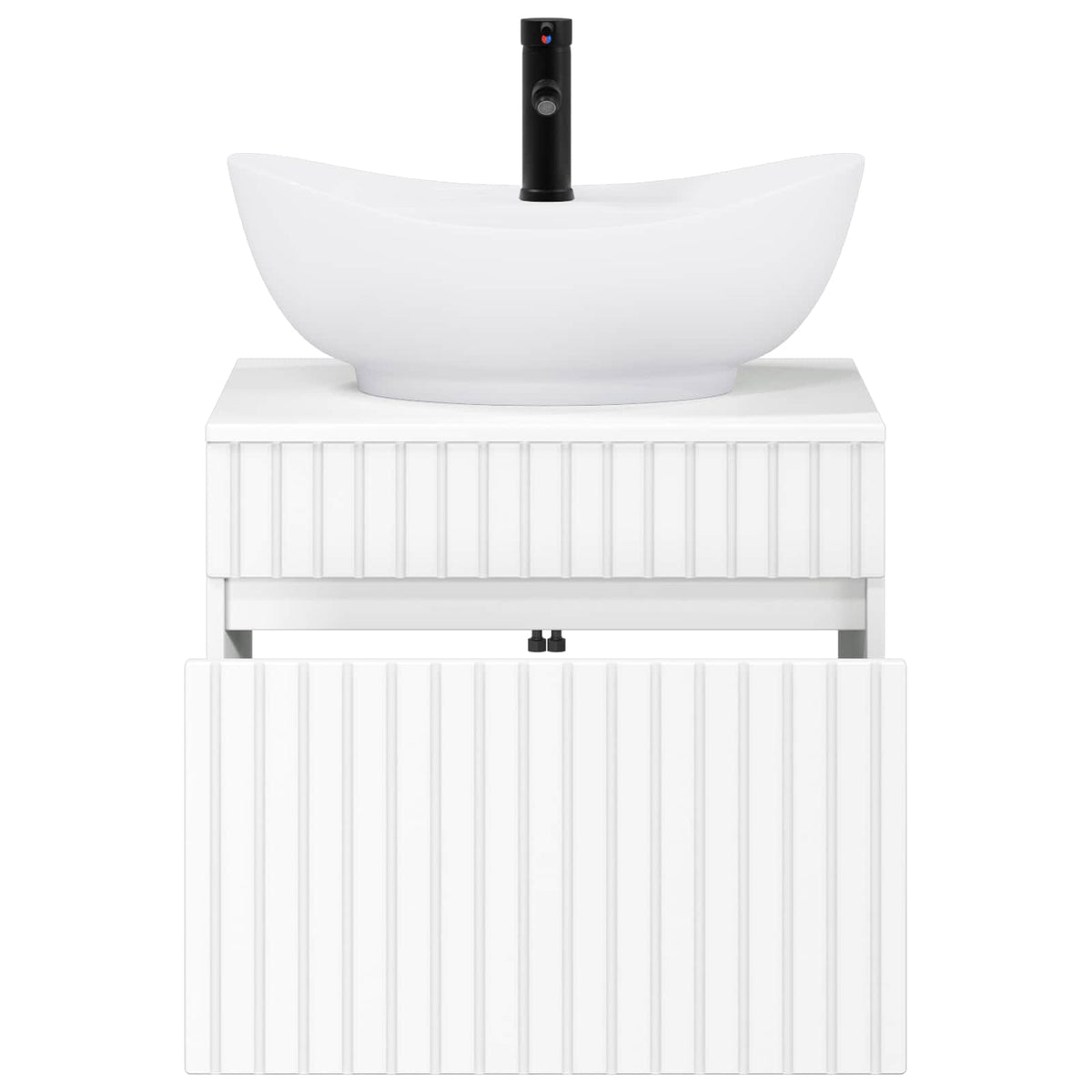 Bathroom Sink Cabinet 59 x 44.5 x 80 cm White