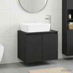 Bathroom Sink Cabinet 62.5 x 44.5 x 80 cm Black