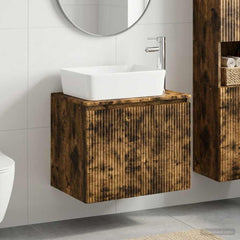 Bathroom Sink Cabinet 62.5 x 44.5 x 80 cm Smoked oak