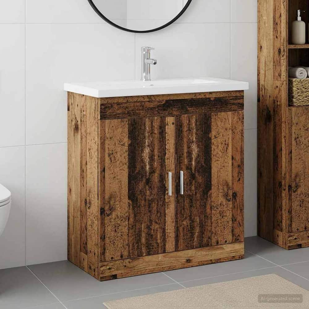 Bathroom Furniture 81 x 40 x 84.5 cm Old wood