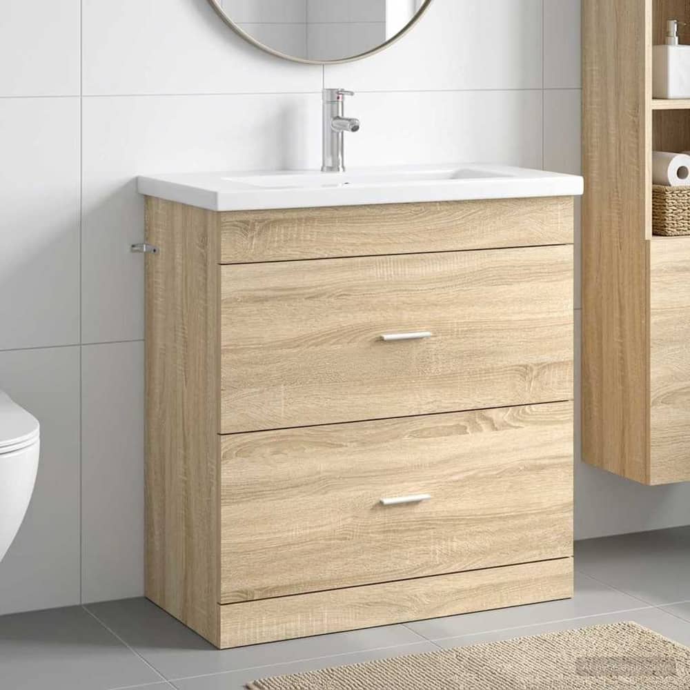 Bathroom Furniture 81 x 40 x 84.5 cm Sonoma oak