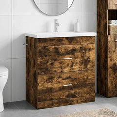 Bathroom Furniture 81 x 40 x 84.5 cm Smoked oak