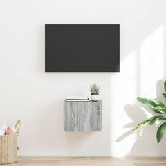 vidaXL TV Wall Cabinet 39 x 31 x 29.5 cm Grey Sonoma Engineered Wood 1