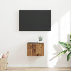 vidaXL TV Wall Cabinet 39 x 31 x 29.5 cm Old Wood Engineered Wood 1