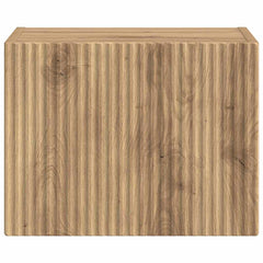 vidaXL TV Wall Cabinet 39 x 31 x 29.5 cm Artisian Oak Engineered Wood 6
