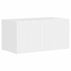 TV Wall Cabinet Engineered Wood 2 pcs 60 x 31 x 29.5 cm High gloss white