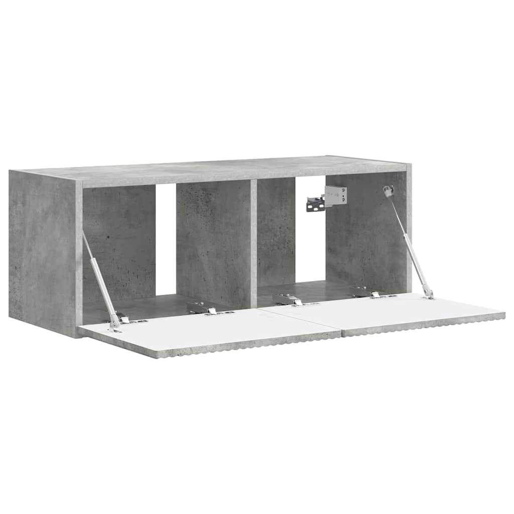 vidaXL TV Wall Cabinet 78.5 x 31 x 29.5 cm Concerte Engineered Wood 5