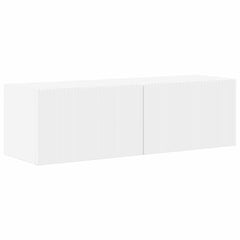 TV Wall Cabinet Engineered Wood 98 x 31 x 29.5 cm White