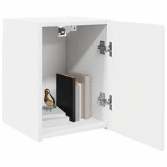 vidaXL TV Wall Cabinet 30 x 31 x 40 cm White Engineered Wood 3