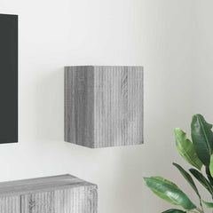 vidaXL TV Wall Cabinet 30 x 31 x 40 cm Grey Sonoma Engineered Wood 1