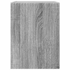 vidaXL TV Wall Cabinet 30 x 31 x 40 cm Grey Sonoma Engineered Wood 6