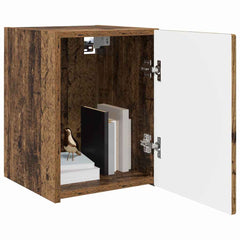 vidaXL TV Wall Cabinet 30 x 31 x 40 cm Old Wood Engineered Wood 3