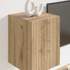 vidaXL TV Wall Cabinet 30 x 31 x 40 cm Artisian Oak Engineered Wood 4