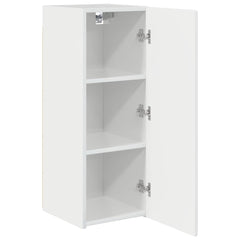 vidaXL TV Wall Cabinet 30 x 31 x 80 cm Gloss White Engineered Wood 5