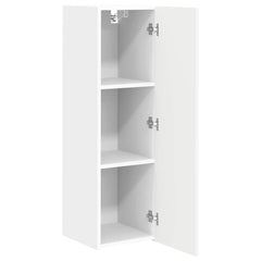 vidaXL TV Wall Cabinet 30 x 31 x 100 cm White Engineered Wood 5