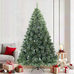 vidaXL Artificial Hinged Christmas Tree PVC