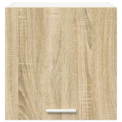 vidaXL Hanging Cabinet Sonoma Oak and White 40 x 31 x 40 cm 6