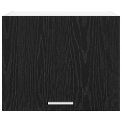 vidaXL Hanging Cabinet Black Oak and White 50 x 31 x 40 cm 6
