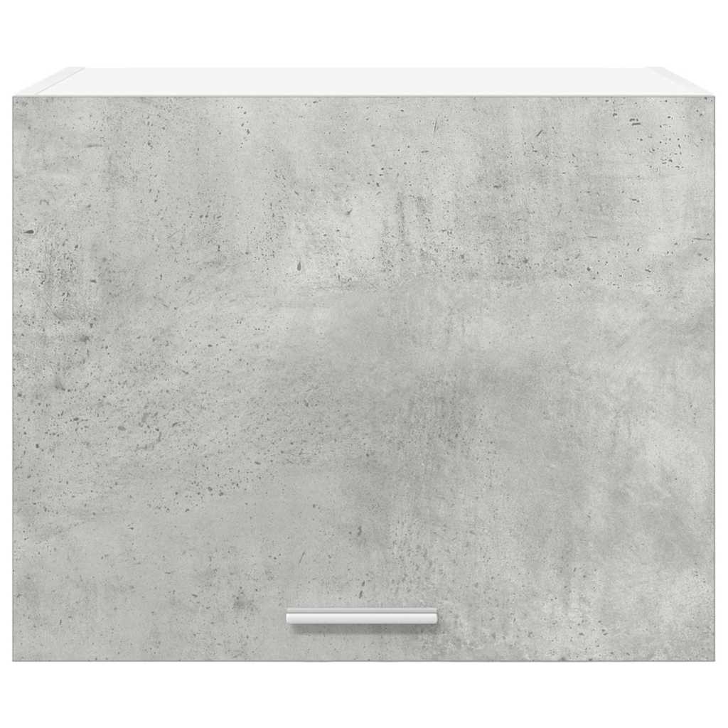 vidaXL Hanging Cabinet Concrete Grey and White 50 x 31 x 40 cm 6