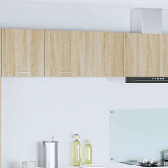 vidaXL Hanging Cabinet Sonoma Oak 80 x 31 x 40 cm Engineered Wood 1