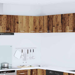 vidaXL Hanging Cabinet and White 57 x 57 x 40 cm Old Wood