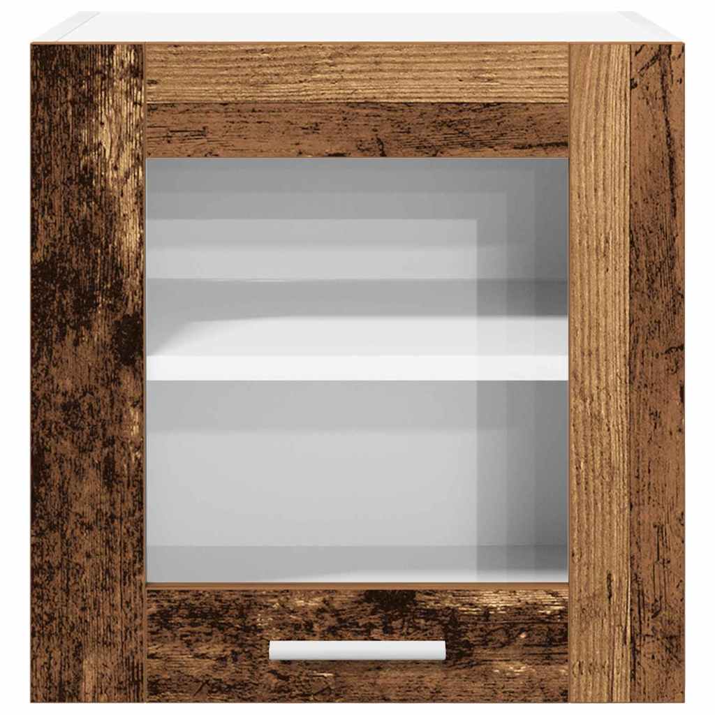 vidaXL Hanging Cabinet Old Wood 40 x 31 x 40 cm Engineered Wood 6