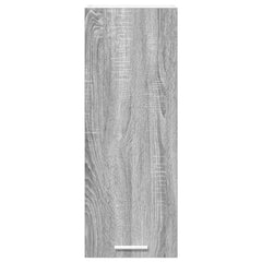 vidaXL Hanging Cabinet Grey Sonoma and White 30 x 31 x 80 cm 6