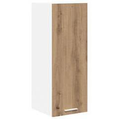 vidaXL Hanging Cabinet Artisan Oak and White 30 x 31 x 80 cm 2