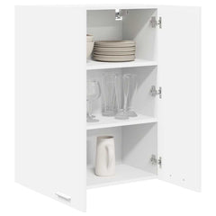 vidaXL Hanging Cabinet White 60 x 31 x 80 cm Engineered Wood 3