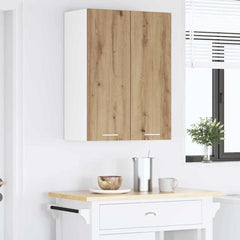 vidaXL Hanging Cabinet Artisan Oak 60 x 31 x 80 cm Engineered Wood 4