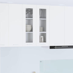 vidaXL Hanging Cabinet 57 x 57 x 40 cm Engineered Wood White