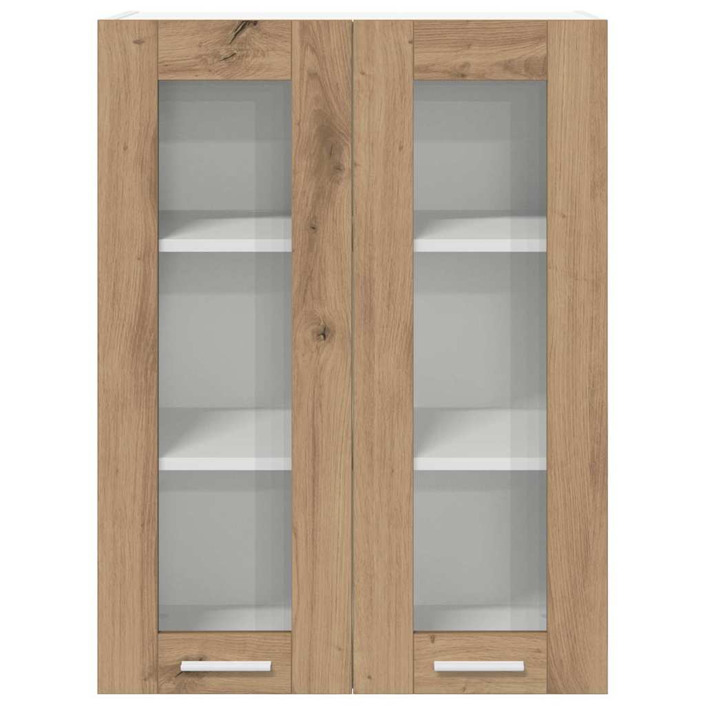 vidaXL Hanging Cabinet Artisan Oak 60 x 31 x 80 cm Engineered Wood 6