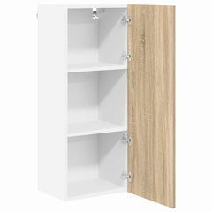 vidaXL Hanging Cabinet Sonoma Oak 40 x 31 x 100 cm Engineered Wood 5