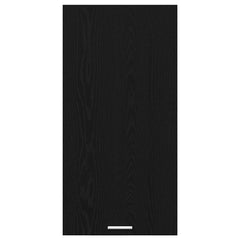 vidaXL Hanging Cabinet Black Oak and White 50 x 31 x 100 cm 6
