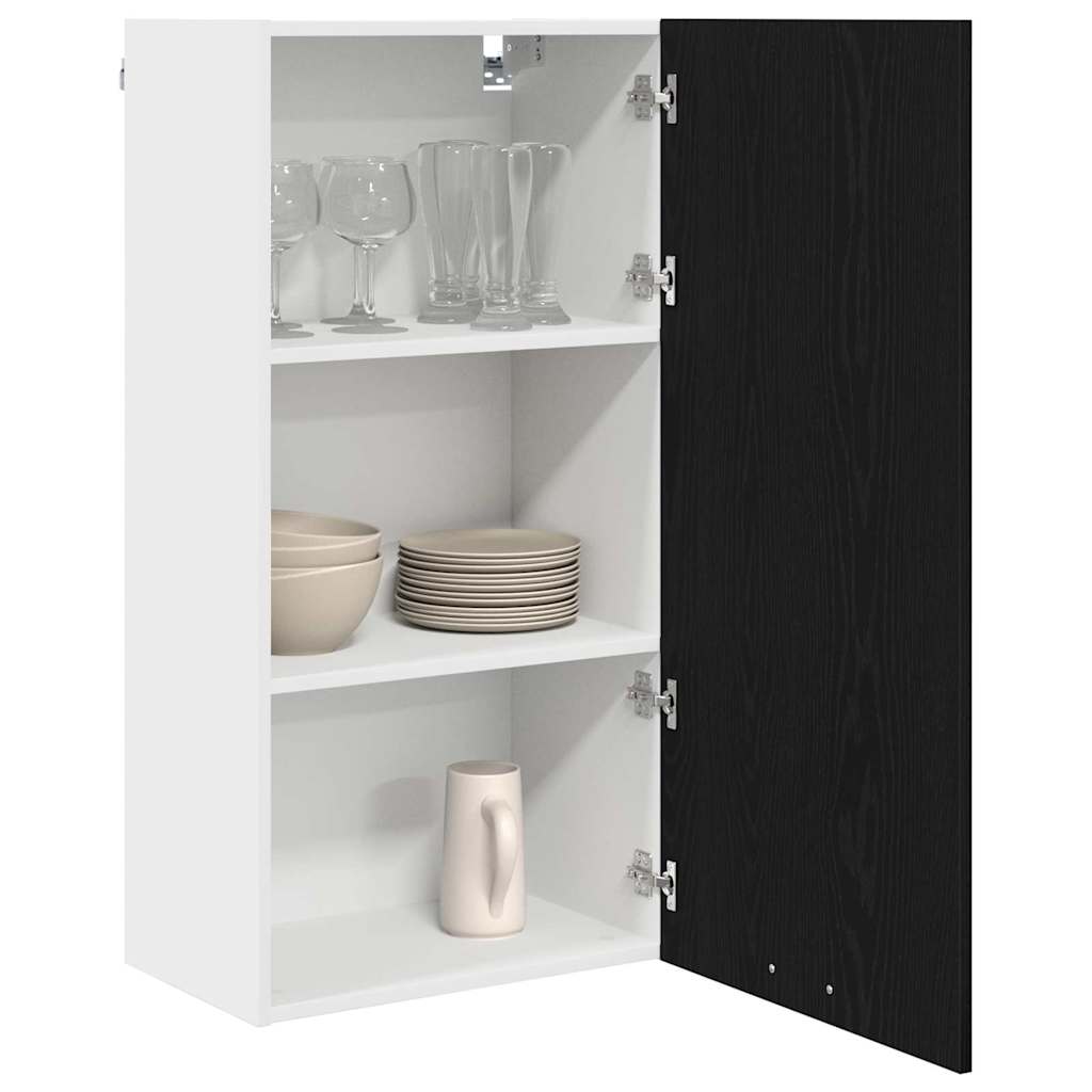 Hanging Cabinet and White 40 x 31 x 40 cm Black oak 1x hanging cabinet (1 door) 40–1x hanging cabinet (2 shelves) 40 cm 1x hanging cabinet (1 door) 50 cm wide 100 cm high