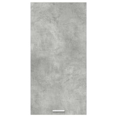 vidaXL Hanging Cabinet Concrete Grey and White 50 x 31 x 100 cm 6