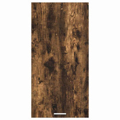 vidaXL Hanging Cabinet Smoked Oak and White 50 x 31 x 100 cm 6