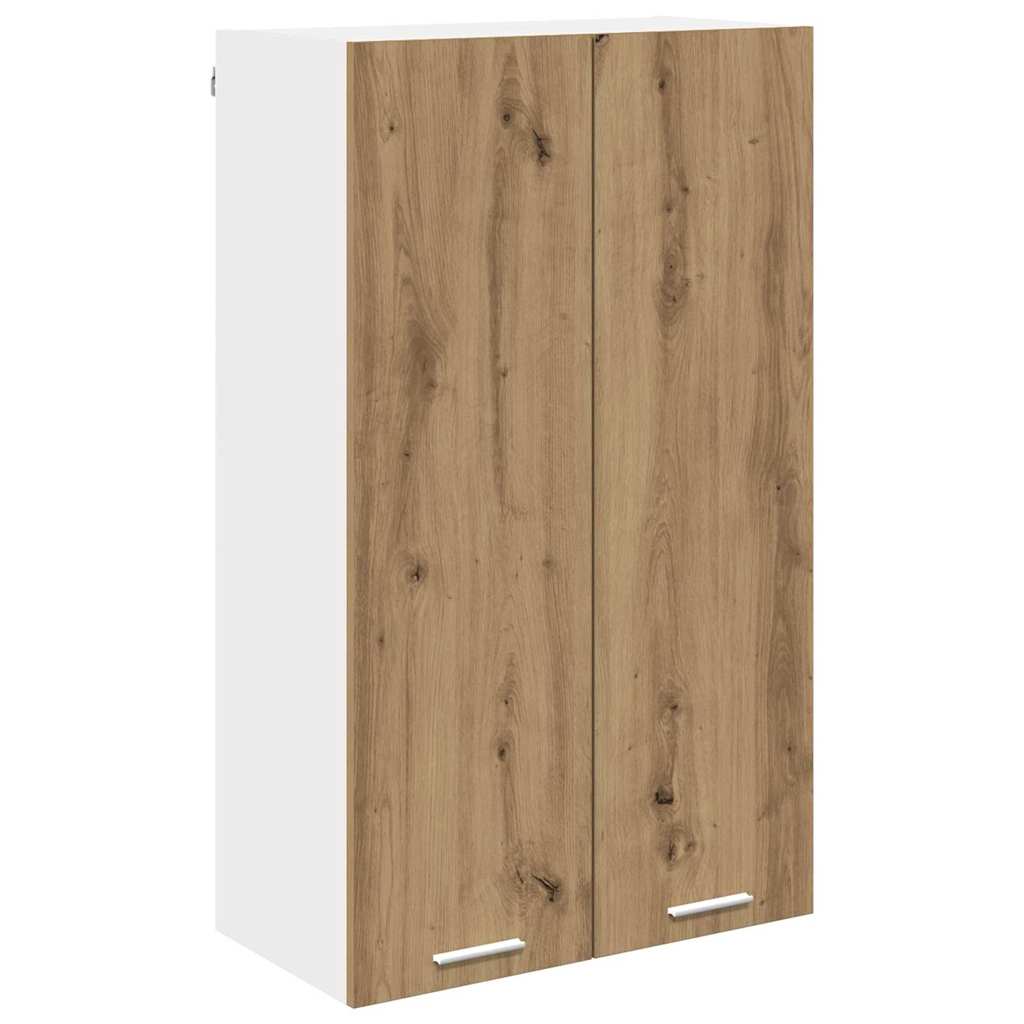vidaXL Hanging Cabinet Artisan Oak 60 x 31 x 100 cm Engineered Wood 2