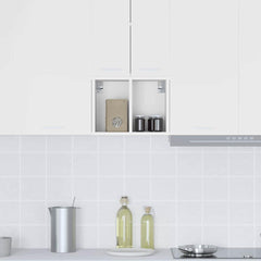 vidaXL Hanging Cabinet White 30 x 29.5 x 40 cm Engineered Wood 4