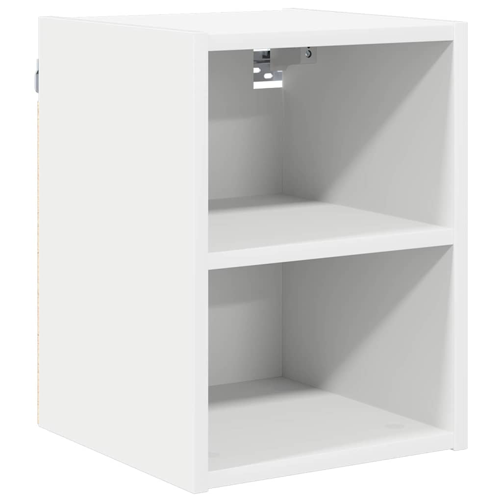 vidaXL Hanging Cabinet White 30 x 29.5 x 40 cm Engineered Wood 2