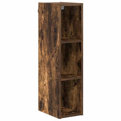 vidaXL Hanging Cabinet Smoked Oak 20 x 29.5 x 80 cm Engineered Wood 2