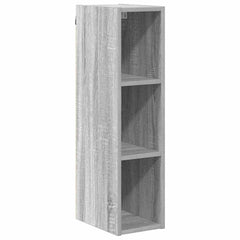 vidaXL Hanging Cabinet Grey Sonoma 20 x 29.5 x 80 cm Engineered Wood 2