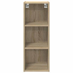 vidaXL Hanging Cabinet Sonoma Oak 30 x 29.5 x 80 cm Engineered Wood 5