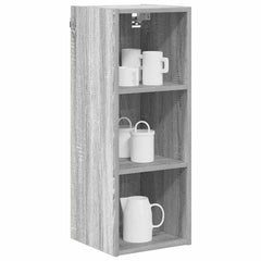 vidaXL Hanging Cabinet Grey Sonoma 30 x 29.5 x 80 cm Engineered Wood 3