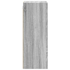 vidaXL Hanging Cabinet Grey Sonoma 30 x 29.5 x 80 cm Engineered Wood 6