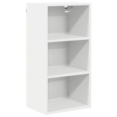 vidaXL Hanging Cabinet White 40 x 29.5 x 80 cm Engineered Wood 2