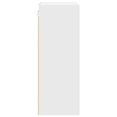 vidaXL Hanging Cabinet White 40 x 29.5 x 80 cm Engineered Wood 6
