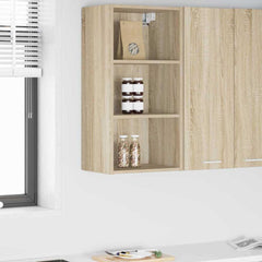 vidaXL Hanging Cabinet Sonoma Oak 40 x 29.5 x 80 cm Engineered Wood 1
