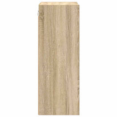 vidaXL Hanging Cabinet Sonoma Oak 40 x 29.5 x 80 cm Engineered Wood 6