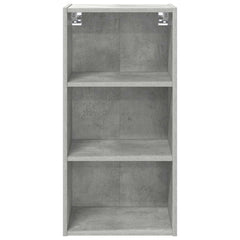 vidaXL Hanging Cabinet Concrete Grey 40 x 29.5 x 80 cm Engineered Wood 5